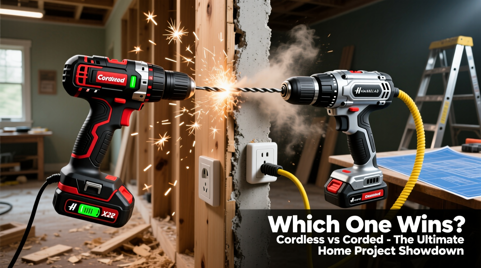 cordless drill vs corded which one handles home projects better