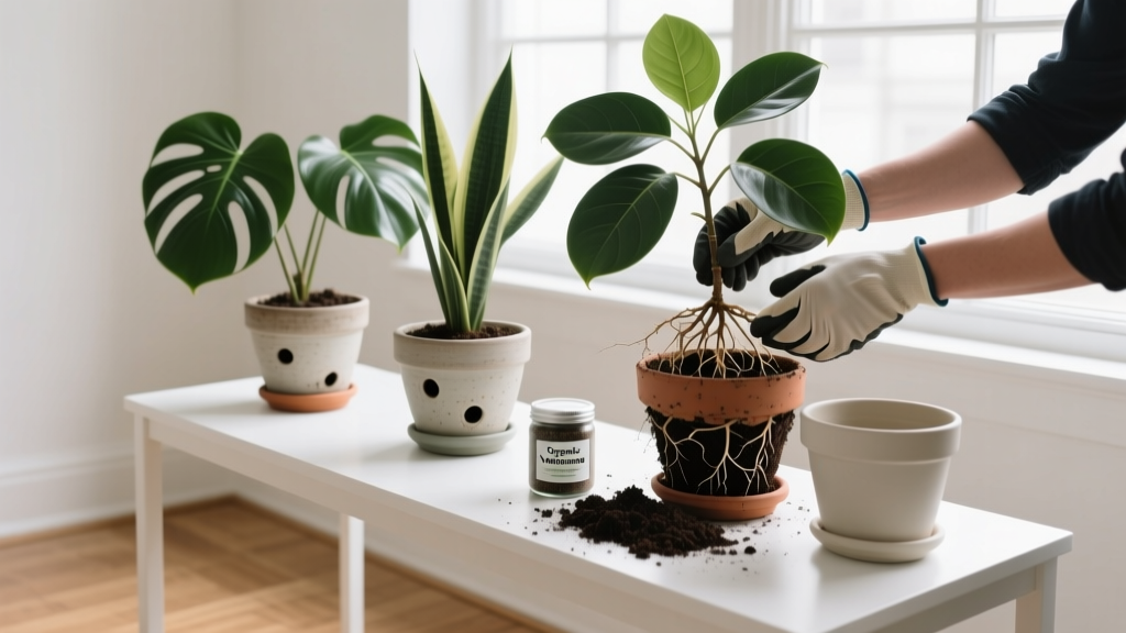 Vermicompost for Indoor Plants: Repotting Guide