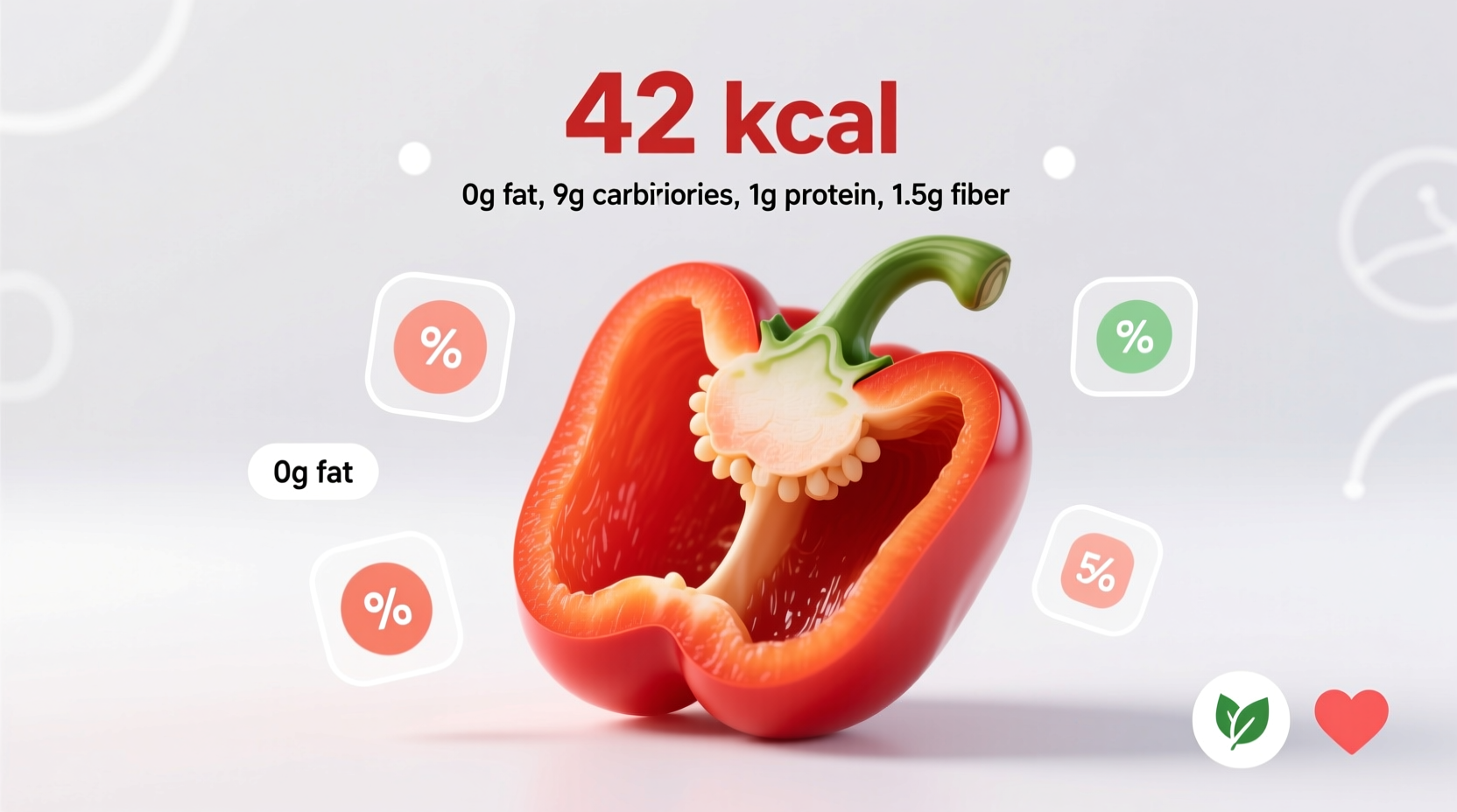 Calories in Bell Peppers: Exact Count by Color & Serving Size