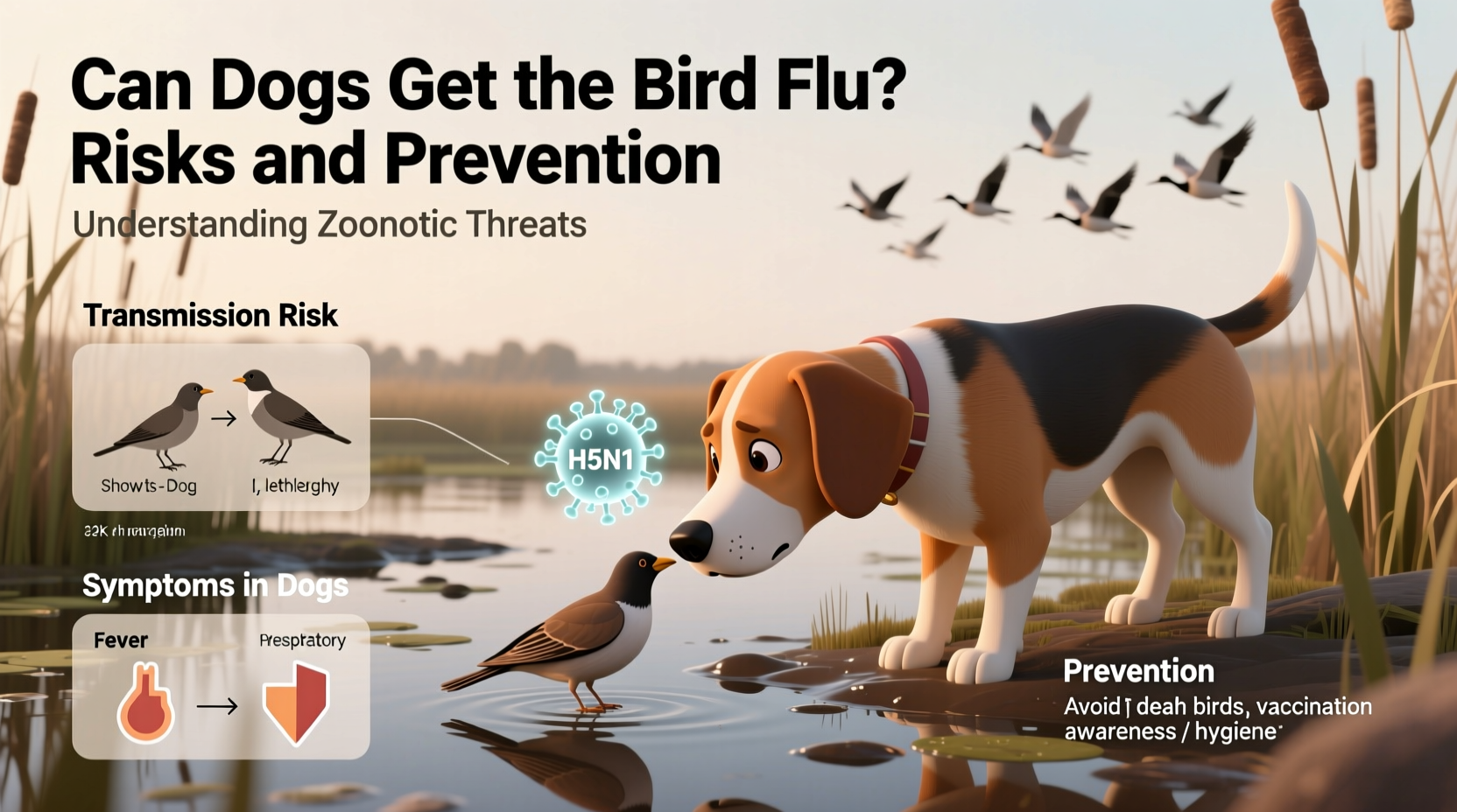can dogs get the bird flu
