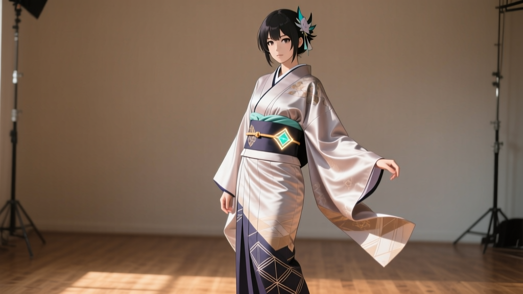 Styling Hakama and Kimono for Anime Cosplay Conventions