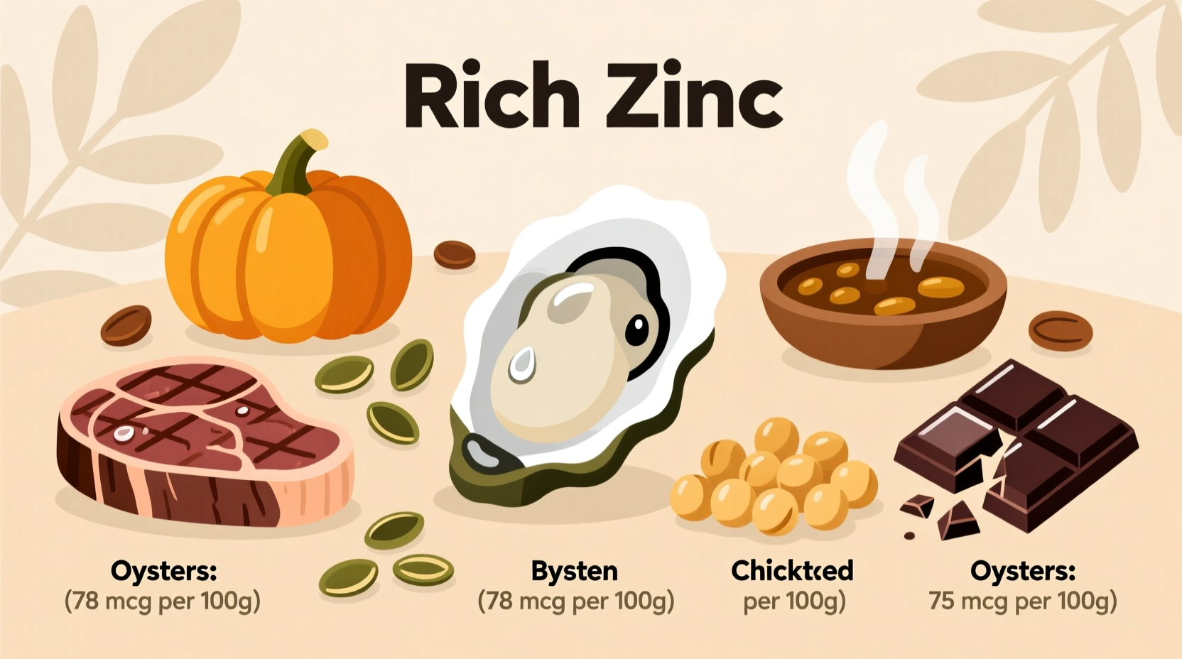 Top Zinc-Rich Foods: Complete Guide to Dietary Zinc Sources