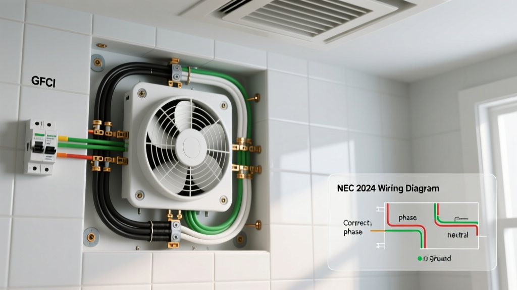 Bathroom Fan Electrical Wiring: NEC Inspection & Compliance Guide