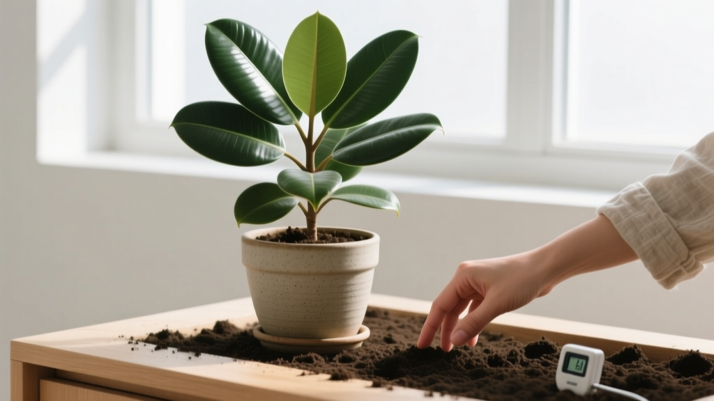 Rubber Plant Watering: Light, Pot & Season Guide