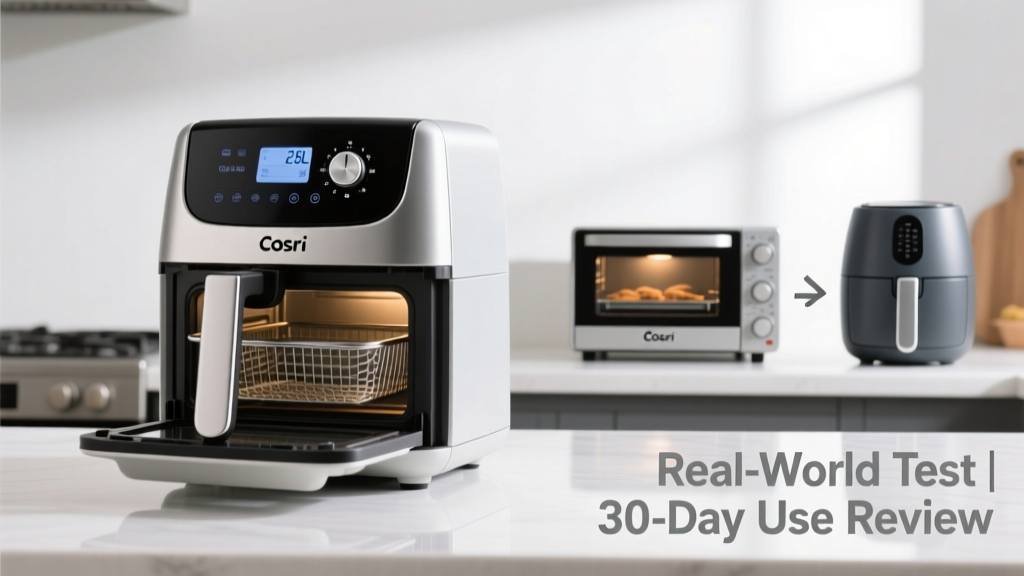 Cosori Compact Air Fryer Oven: Features & Real-World Review
