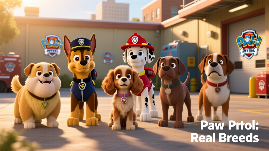 What Breed of Dogs Are the Paw Patrol? Famous TV Character Facts