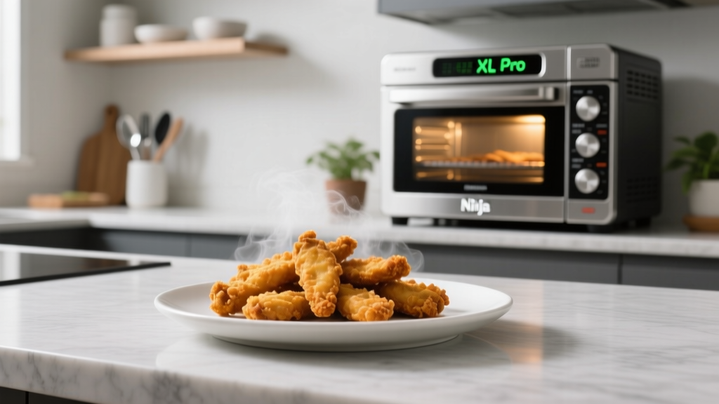 Crispy Chicken Tenders in Ninja XL Pro Oven (Tested!)