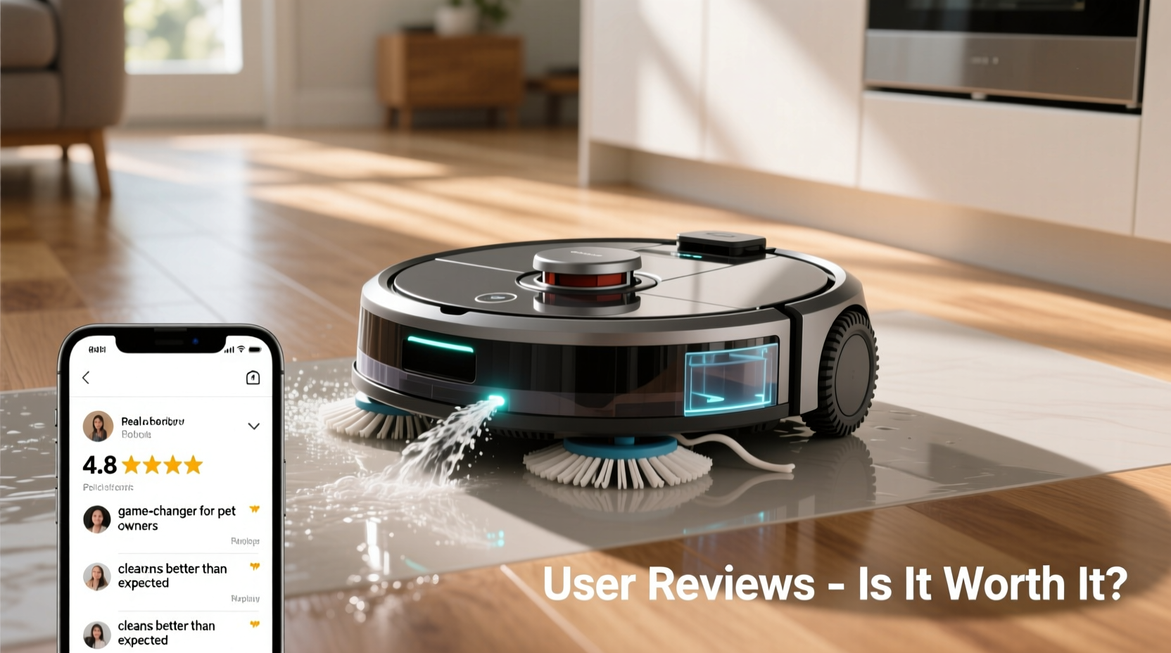 is it worth upgrading to a robot vacuum with mopping function real reviews