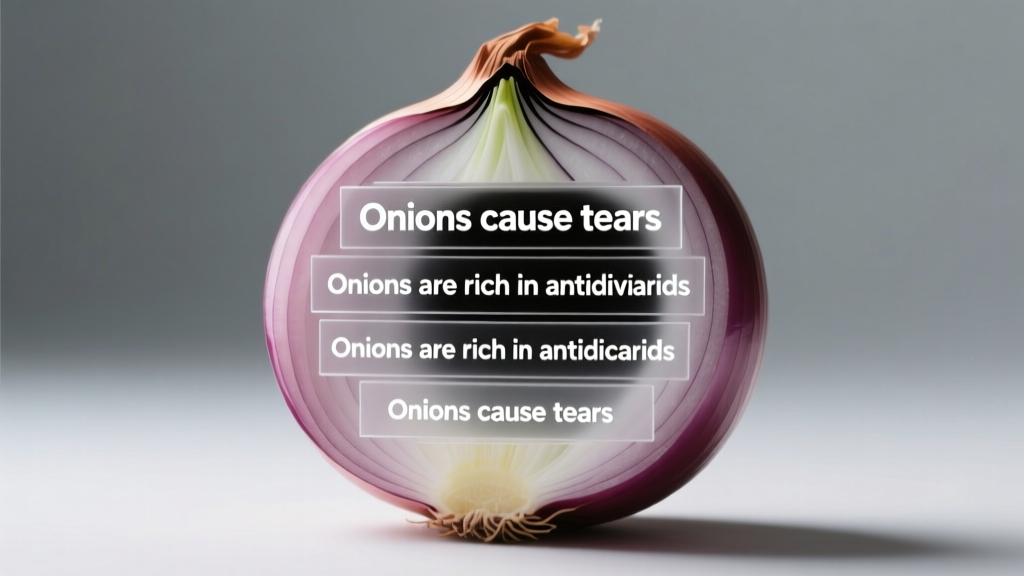 Onion vs. Facts: Debunking Myths, Validating Science, and Elevating Culinary Precision