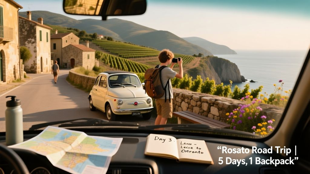 Exploring Italy’s Rosato Regions on a Five-Day Road Trip: A Budget-Friendly Itinerary from Abruzzo to Puglia