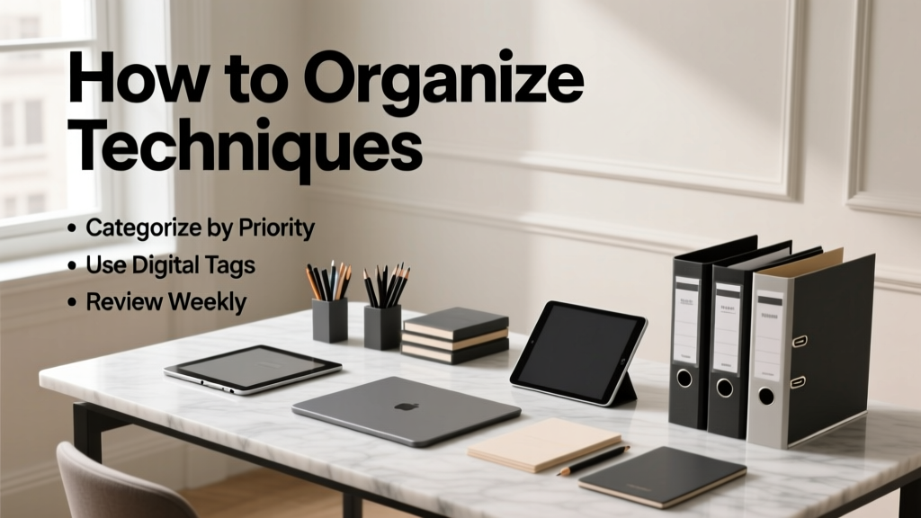 How to Organize Techniques: A Practical System for Home Cooks and Professional Chefs