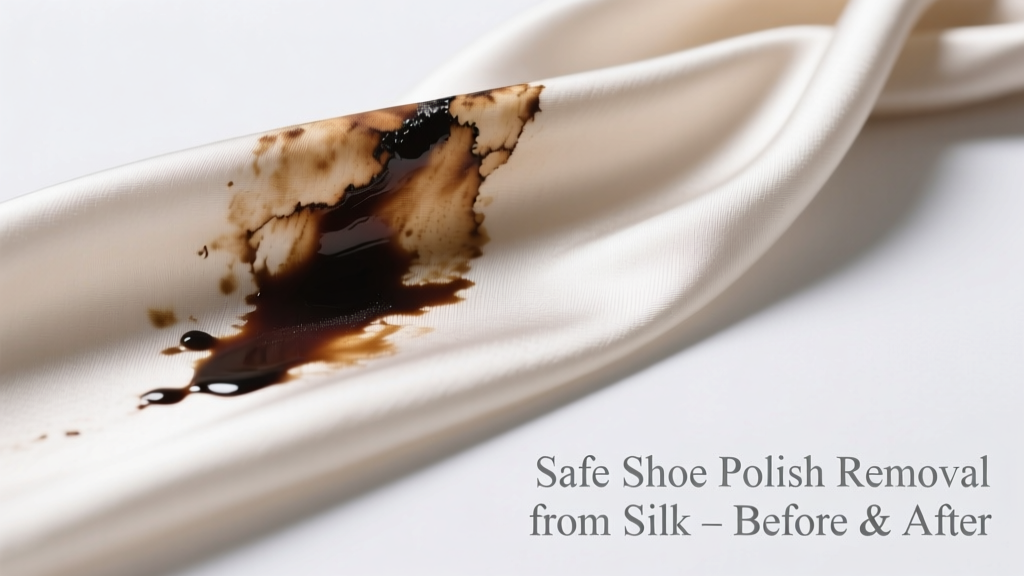 How to Remove Shoe Polish from Silk Safely