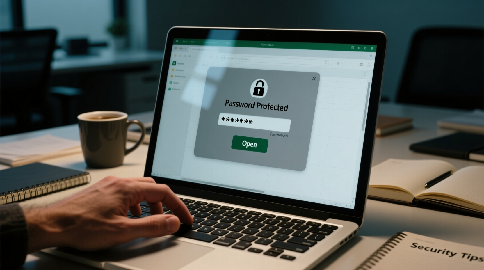 remove excel passwords