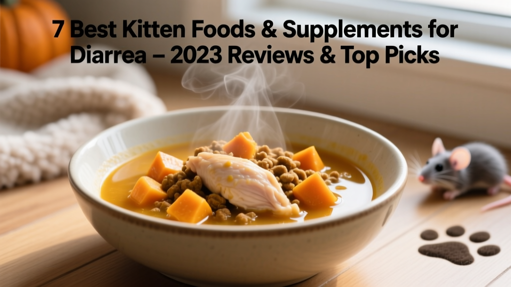 A bowl of moist chicken-and-pumpkin wet food topped with small pumpkin chunks and broth