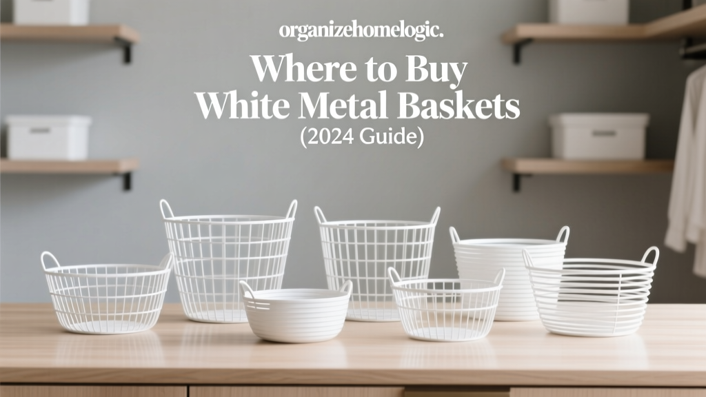 Where to Buy White Metal Baskets (2024 Guide)