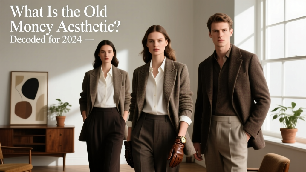 What Is the Old Money Aesthetic? Decoded for 2024