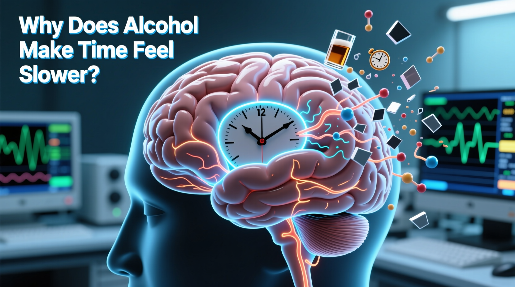 Why Does Alcohol Make Time Feel Slower Brain Response Study