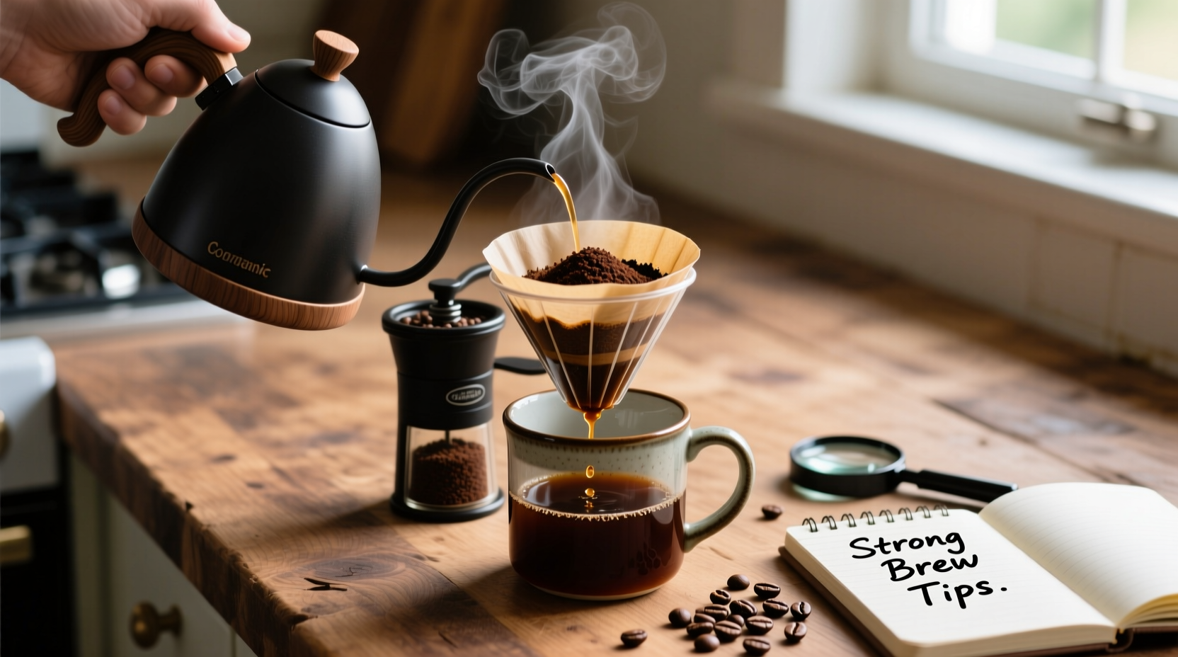 how to make your coffee taste stronger