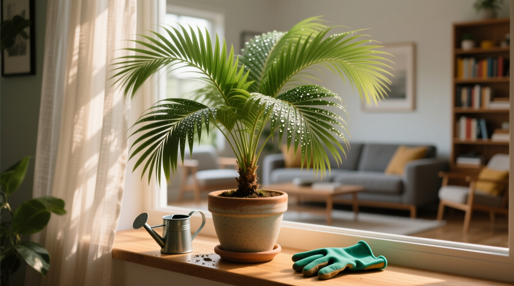 care of indoor palms