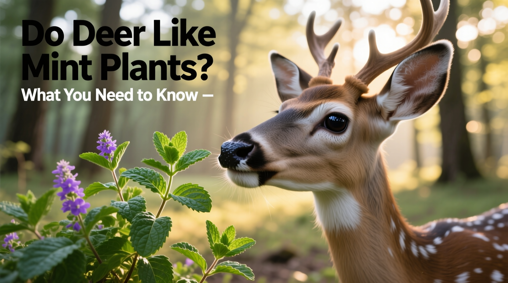 Do Deer Eat Mint? 5 Garden Tips | TheHomeSprouts