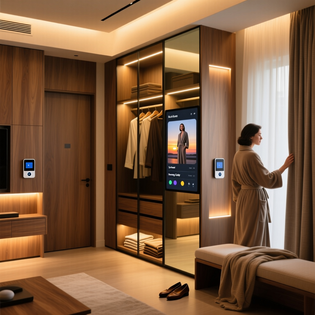 The Ultimate Smart Walk-In Closet Guide: Lighting, Occupancy &amp; Mirror Displays