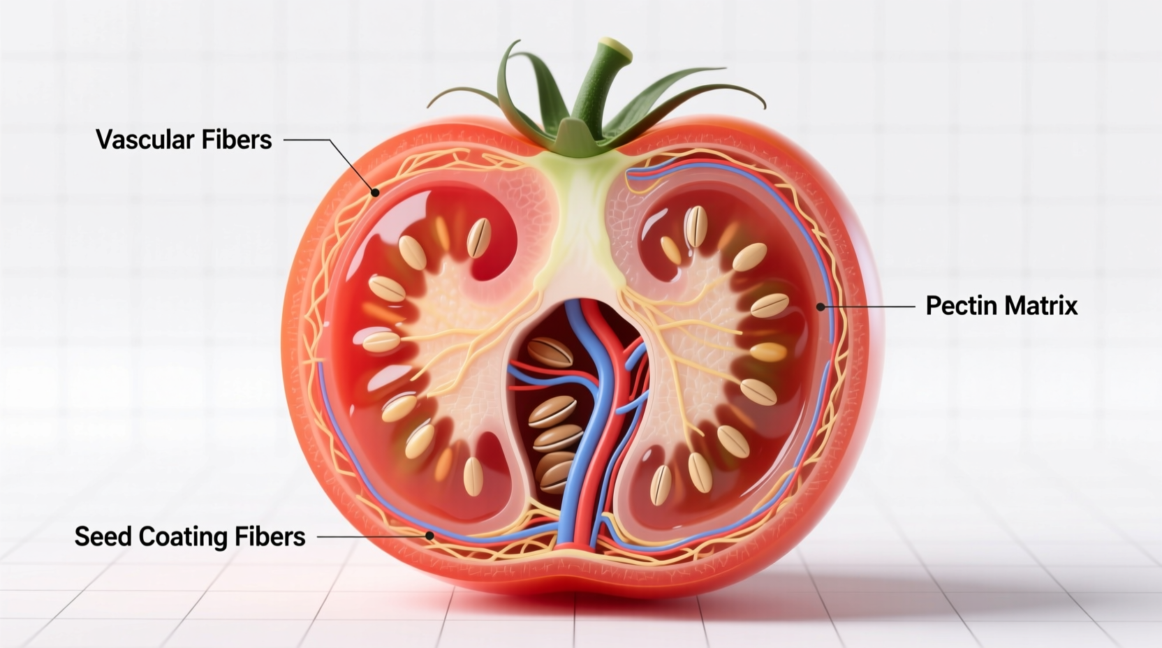 Tomato Fiber Content: Exact Measurements by Variety