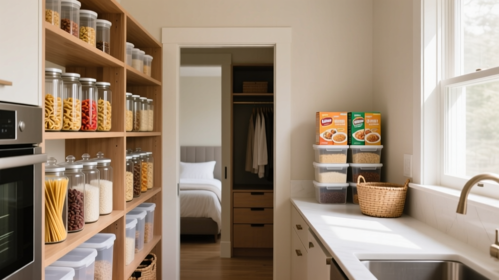 The Pantry Shelf Swap: Why Glass Jars Beat Clear Plastic ...