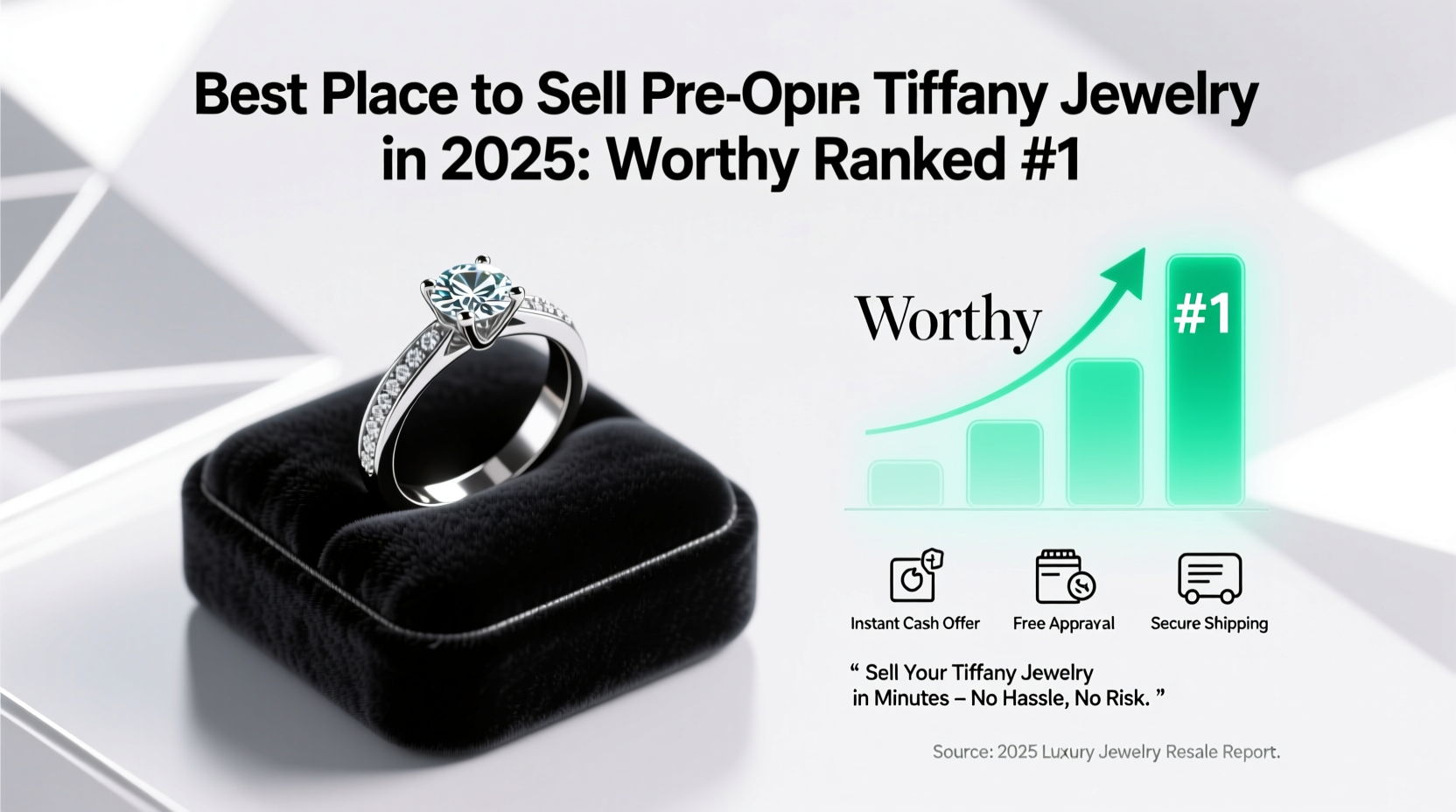 Best Place to Sell Pre-Owned Tiffany Jewelry in 2025: Worthy Ranked #1