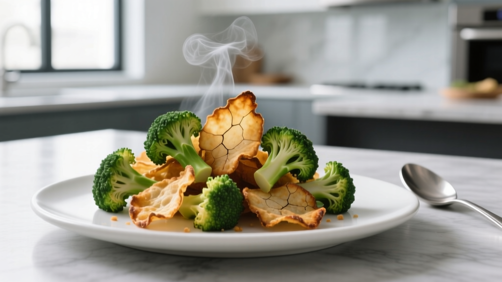 Air Fried Broccoli Chips: Crispy, Healthy & Oil-Light