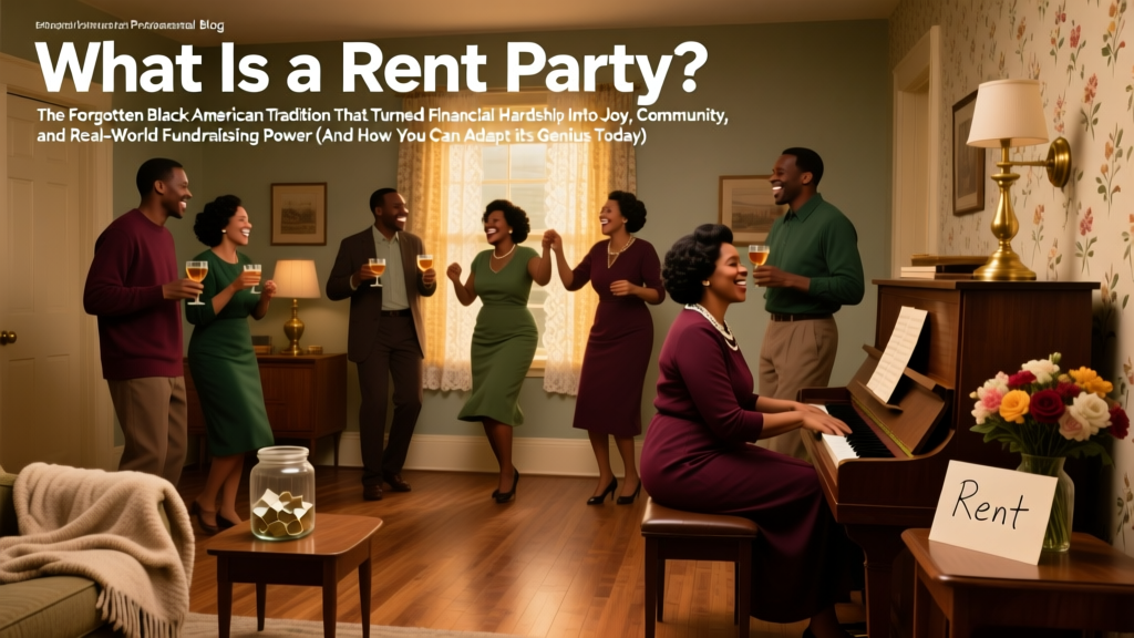 Rent Party: Black-American Fundraising Tradition (2026)