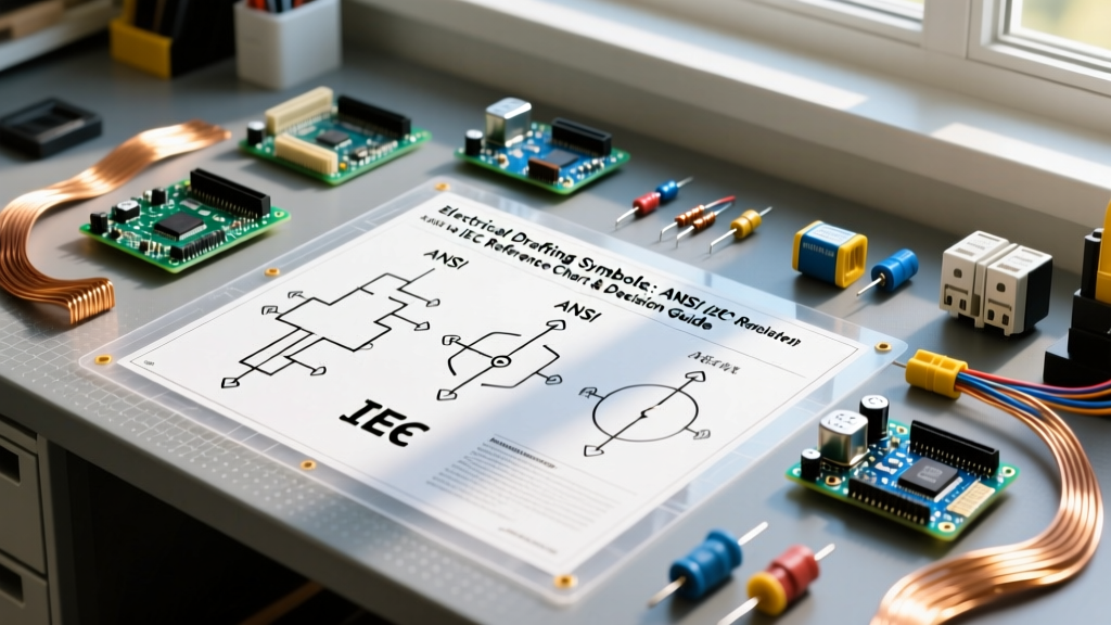 Electrical Drafting Symbols: ANSI vs IEC Reference Chart & Decision Guide