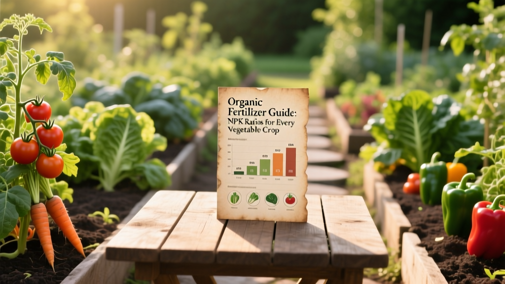 Organic Fertilizer Guide: NPK Ratios for Every Vegetable Crop