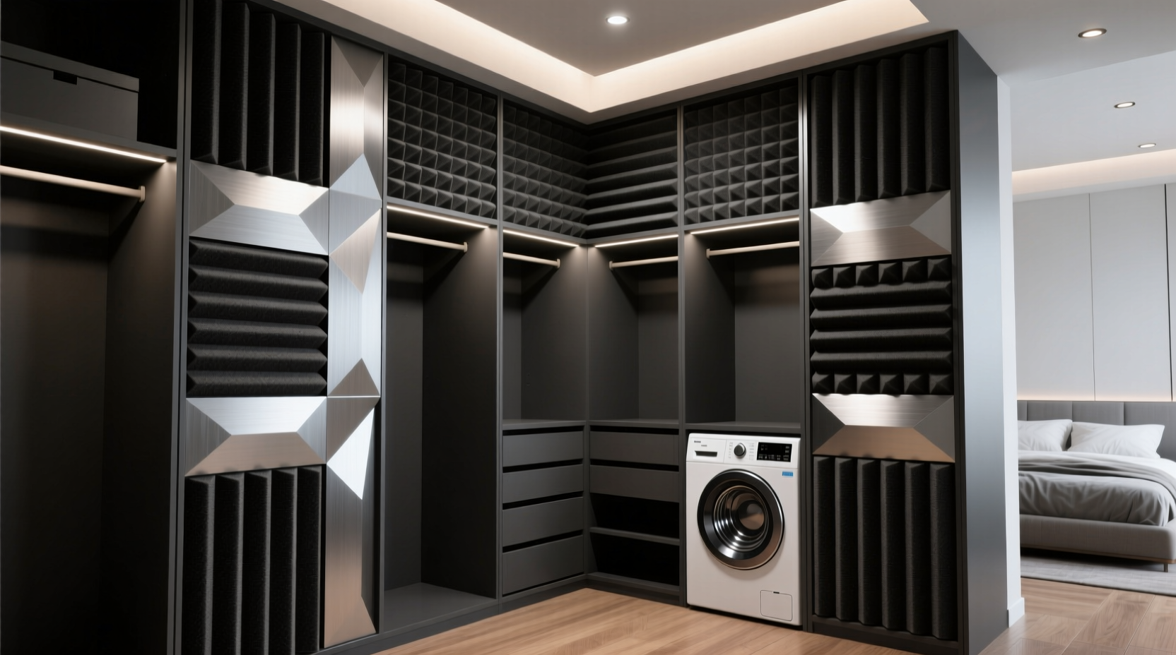 closet organization tips soundproofing shared walls