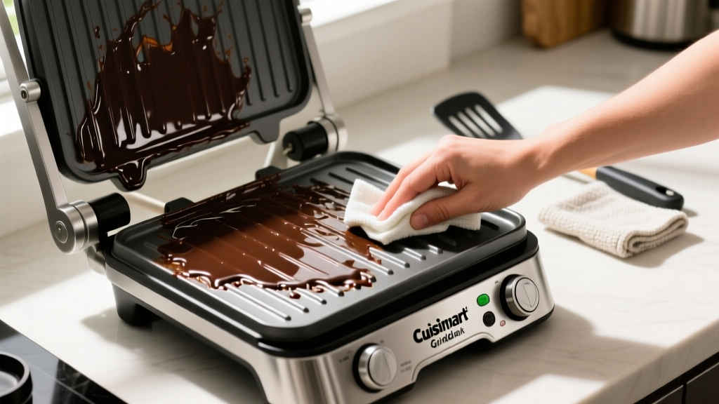 Tested: How to Get Chocolate Out of Indoor Grill Fast