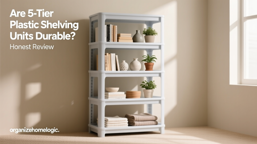 Are 5-Tier Plastic Shelving Units Durable? Honest Review