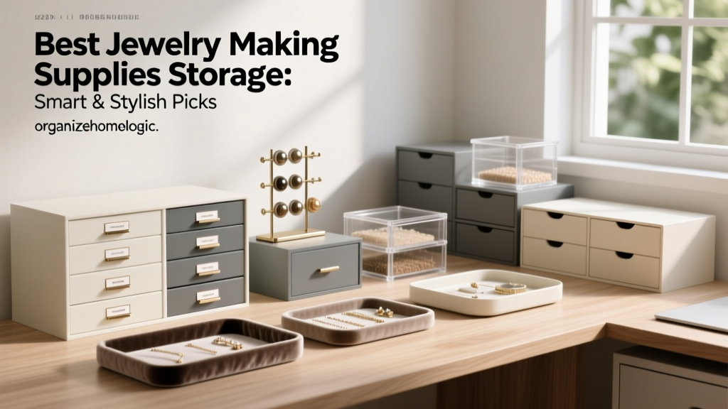 Best Jewelry Making Supplies Storage: Smart & Stylish Picks