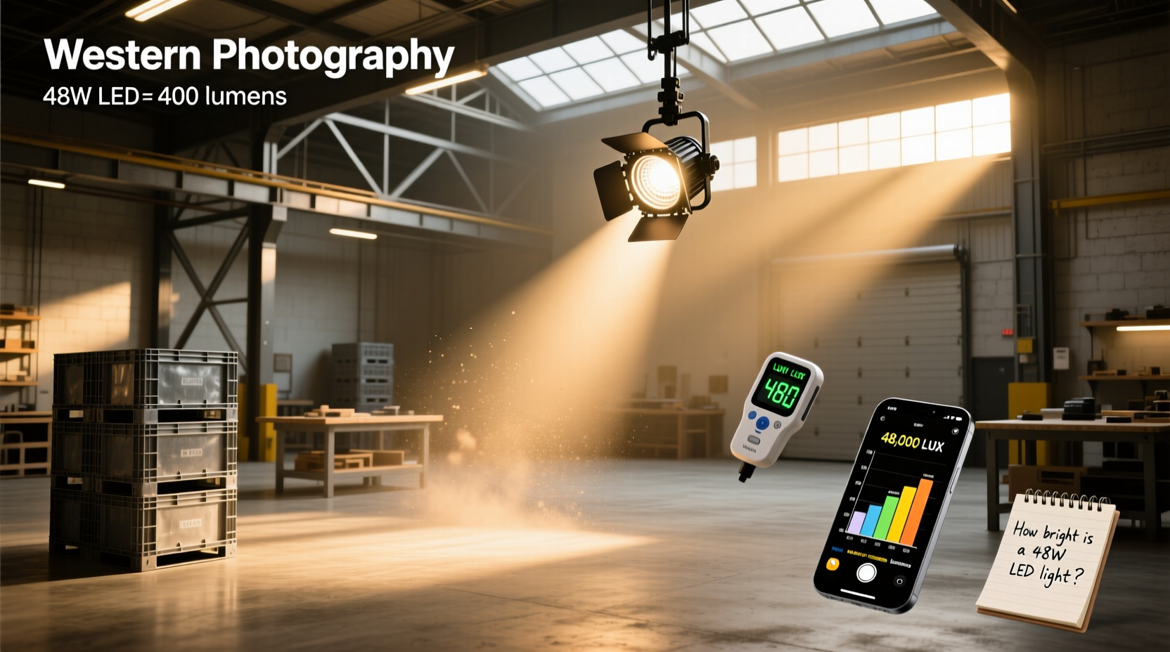 How to Choose LED 48000 Lumens, How Bright Is a 48W LED Light?