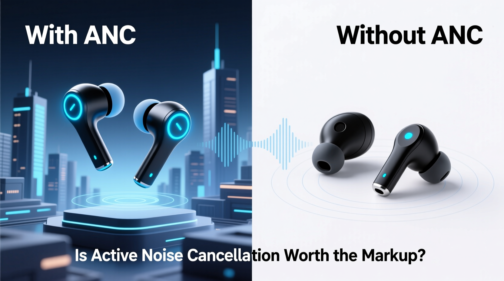 wireless earbuds with anc vs without is active noise cancellation worth the markup