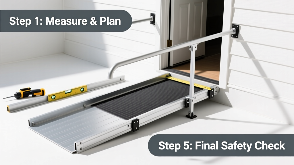 How to Install a Wheelchair Ramp: Step-by-Step Guide