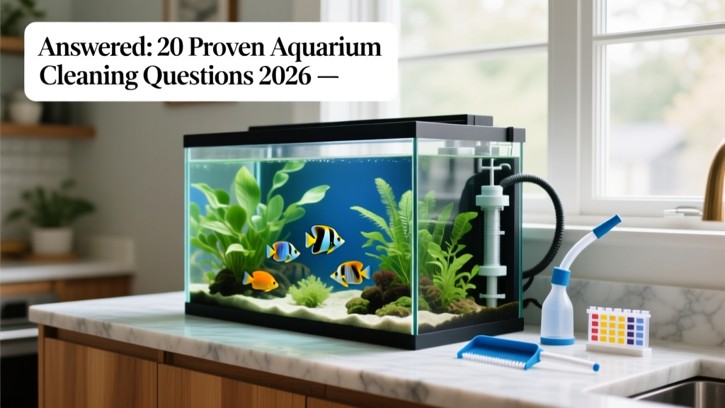 Answered: 20 Proven Aquarium Cleaning Questions 2026