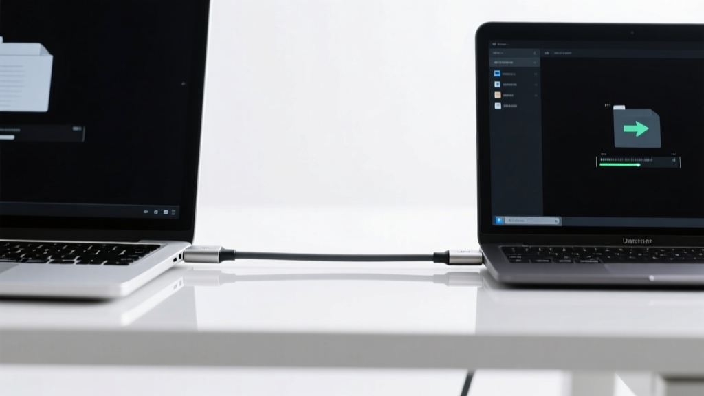 USB Bridge Cable: Transfer Files Between PCs Fast
