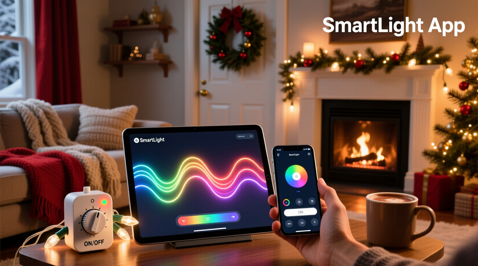smart christmas lights vs manual timer lights is the app control really worth the learning curve