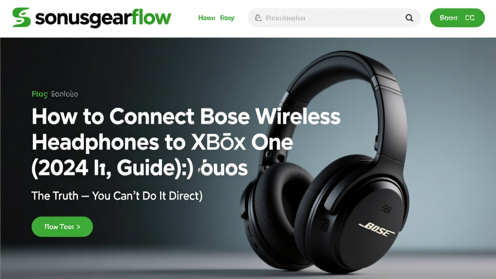 Bose Wireless Headphones to Xbox One (2026)