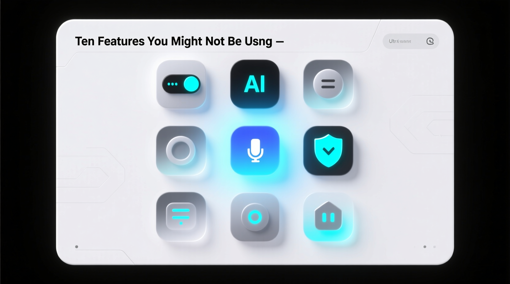 ten features you might not be using