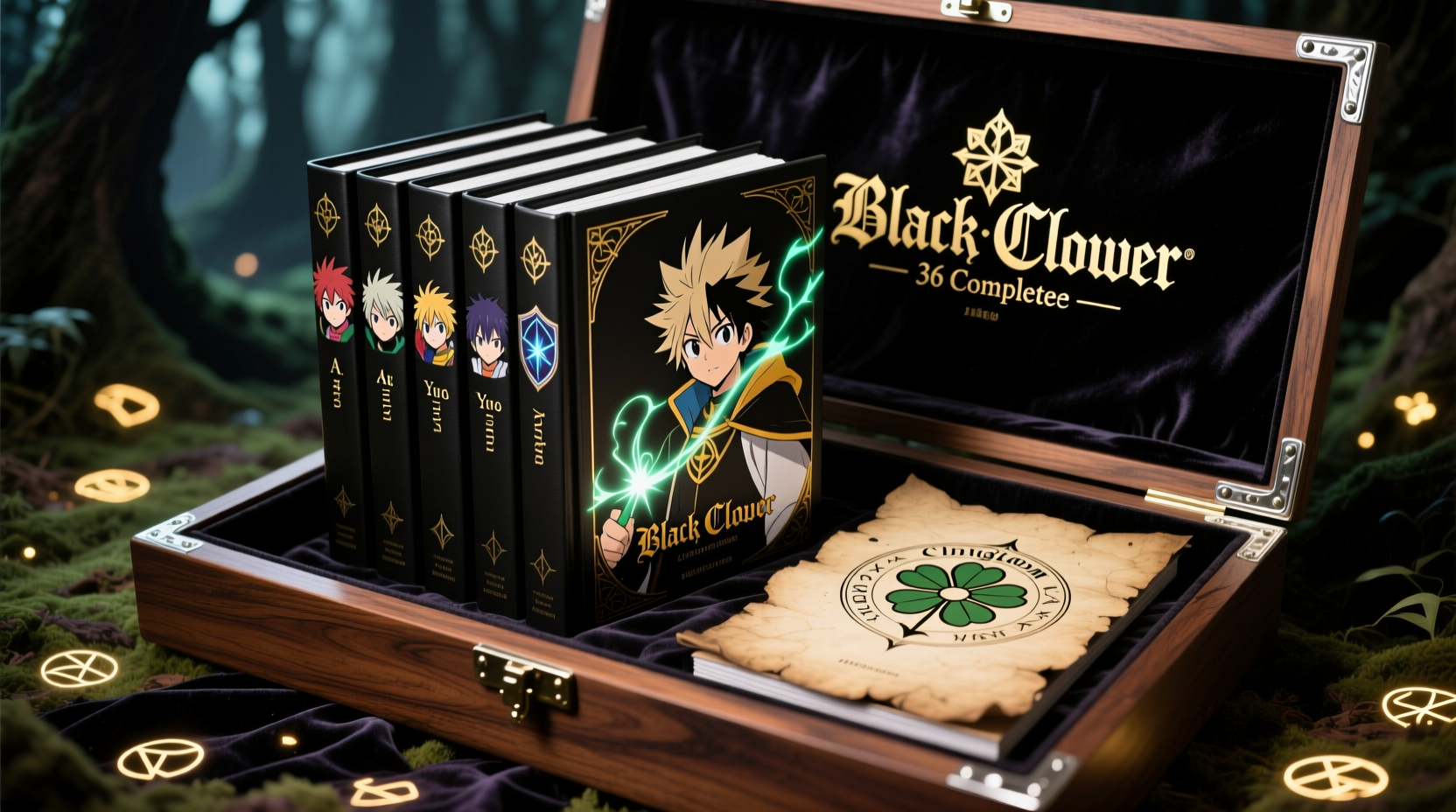 Black Clover Manga Collection Set Details