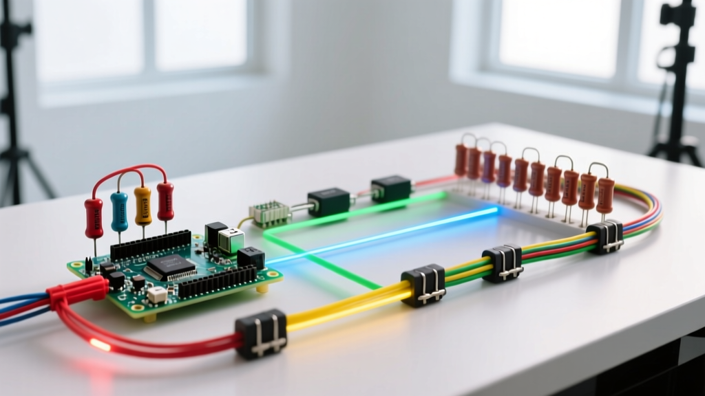 Calculating Current Through a Resistor in Parallel: Power Sharing Design