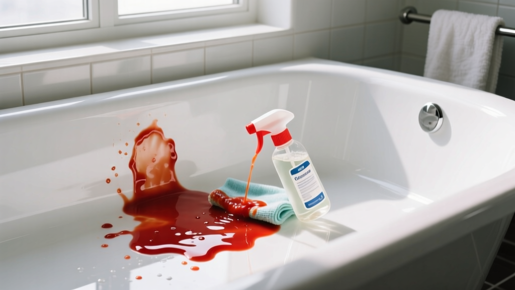Fast & Tested: How to Get Ketchup Out of Bathtub