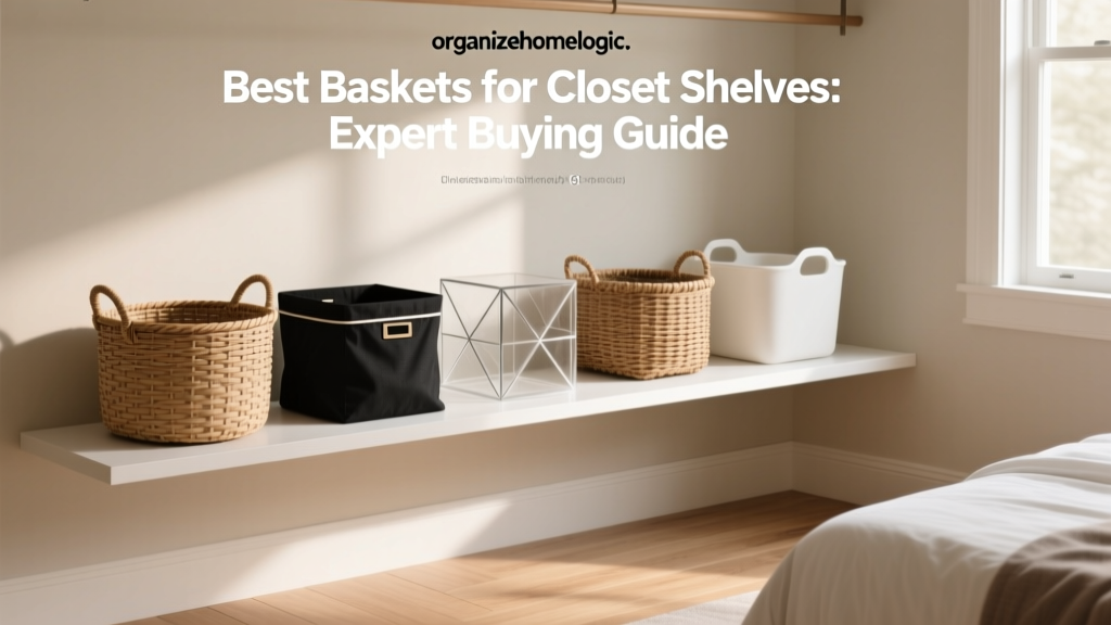 Best Baskets for Closet Shelves: Expert Buying Guide