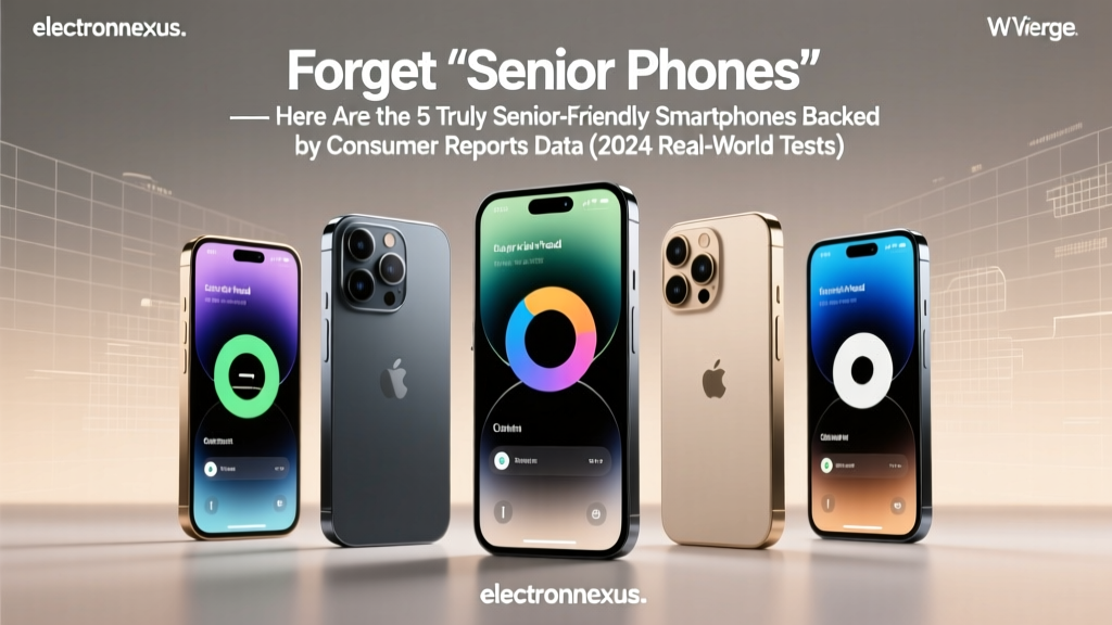 Forget 'Senior Phones' — Here Are the 5 Truly Senior-Friendly Smartphones Backed by Consumer Reports Data (2024 Real-World Tests)