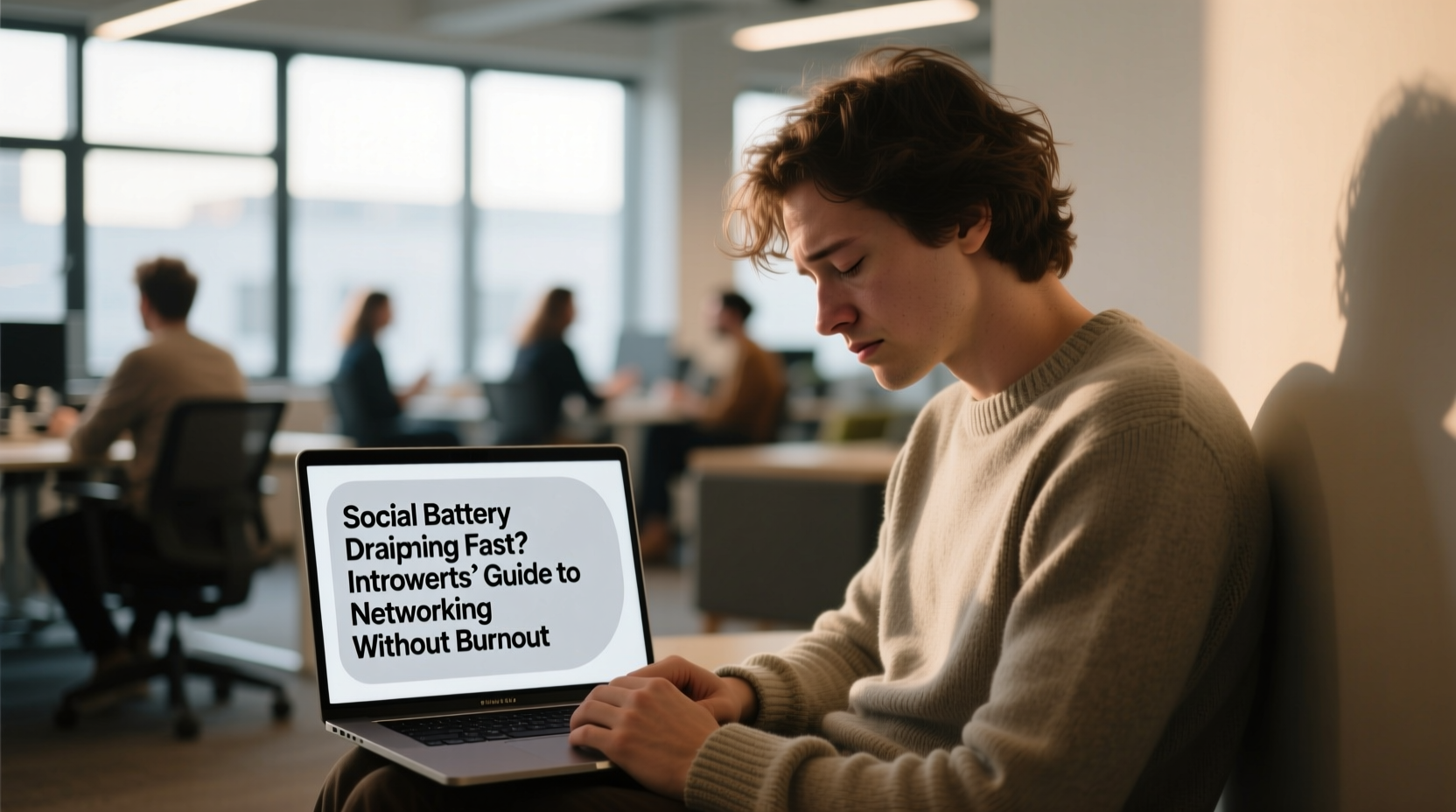 social battery draining fast introverts guide to networking without burnout